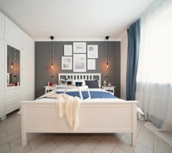 Апартаменты с красивым видом из окна в Апартаменты NEW Hygge House 15 минут от DME