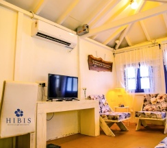 Двухместный коттедж двуспальная кровать в Hibis Hotels and Resorts