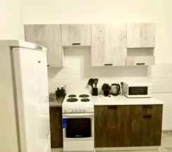 Пятиместный номер Superior с балконом и с красивым видом из окна в Квартира на 5 гостей в элитном ЖК Квартет