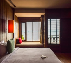Двухместный номер Deluxe с видом на море 2 отдельные кровати в Курортный отель Baan Ploy Sea