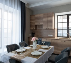 Коттедж с красивым видом из окна в Гостевой дом