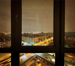 Однокомнатная квартира с потрясающим видом на город в ЖК "Pragma House" в Rauktis apartments