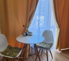 Двухместные апартаменты с балконом двуспальная кровать в Вояж