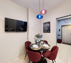 1-комнатные апартаменты студия LUXURY APARTMENTS ВОЗЛЕ ТРЦ АУРА в Сутки как дома на улице Шевченко