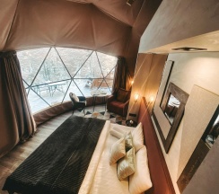 Геокупол Стоунхедж в Вазуза Лав