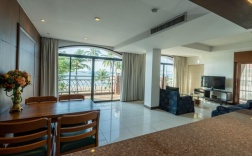 Семейный люкс с видом на море в Baywalk Residence Pattaya