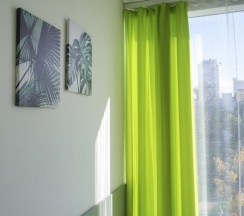 Двухместный номер с панорамным окном в Sunny Sochi Hostel