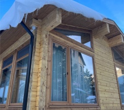 Шале с двумя спальнями в Ozon Azau chalet