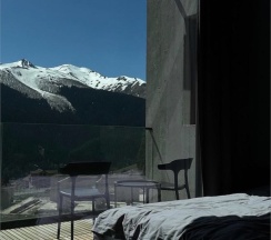 Superior with balcony (вид на горы) в Moon2