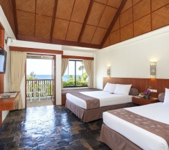Номер Deluxe с балконом и с видом на море в Karona Resort & Spa