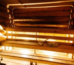 Коттедж баня в Северное сияние