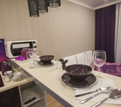 Стандарт СТУДИЯ: Кровать 1,6 *Диван 1,5 *Кухня *Панорамный вид *WiFi в Тихая Гавань Центр