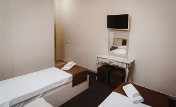 Двухместный номер с 2 отдельными кроватями в Кураж