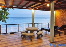 Семейный люкс beachfront в Koh Mook Riviera Beach Resort