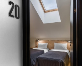 Двухместный номер с 2 отдельными кроватями в Покровка 6