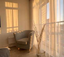 1-комнатные апартаменты, 42 м², 10 этаж в Четыре угла на Максима Горького 151