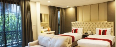 Двухместный номер Standard 2 отдельные кровати в Hope Land Hotel Sukhumvit 8