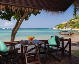 Бунгало Deluxe рядом с пляжем в Palm Leaf Resort