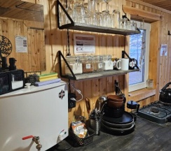 Номер с двуспальной кроватью и панорамным окном (вид на море) в Яндова губа