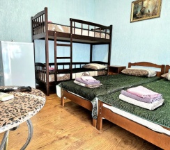Четырёхместный семейный номер Standard с балконом и с видом на город в Жемчуг village