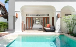 Двухместная Garden Pool вилла 2 отдельные кровати в SALA Samui Choengmon Beach