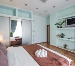 3-комнатные апартаменты стандарт в GMApartments (ДжиЭмАпартментс) на улице Старый Арбат 45/24