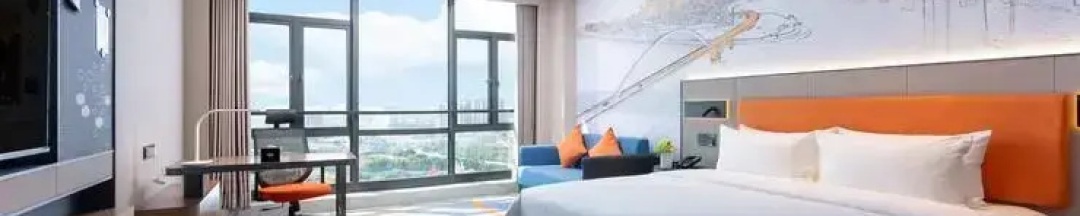 Двухместный номер Superior (двуспальная кровать) в Hampton by Hilton Guangzhou Jinshazhou