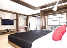 Четырёхместный семейный номер Standard 2 отдельные кровати в Amenity Apartel Samui