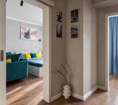 Апартаменты с балконом и с красивым видом из окна в K&K RentStay Квартира на Римской