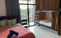 Студия в HOMEY-Don Mueang Airport Hostel