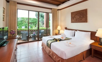 Двухместный номер Deluxe 2 отдельные кровати в Sun Hill Hotel Patong