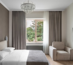 Студия с видом на сад в Grand Royal Residences