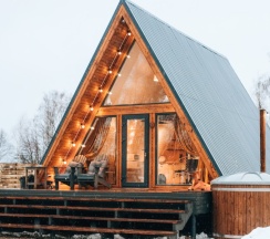 A-Frame HONEY dog-friendly в Страна Оз