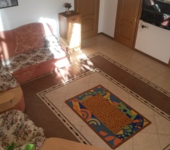 Двухместный люкс Дуплекс с балконом и с видом на город двуспальная кровать в Александра