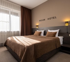 Номер стандарт с 1 двуспальной кроватью в Moon