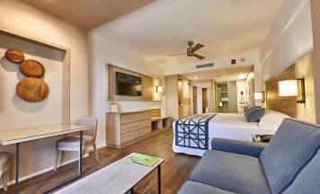 Двухместный полулюкс Standard двуспальная кровать в Hotel Riu Palace Baja California - Adults Only - All Inclusive
