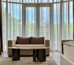 Двухместный люкс Executive с балконом двуспальная кровать в Donatello