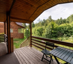 Коттедж Графский с балконом в Ателика Улиткино