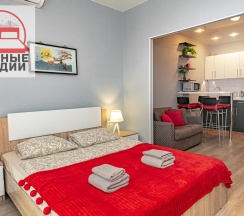 Апартаменты-студия, 31м² в Уютные студии на улице Махалина