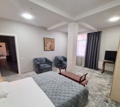 Джуниор сюит номер с балконом  и  видом на горы  в Green house