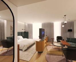 Номер полулюкс улучшенный в Radisson Blu Hotel Kaliningrad