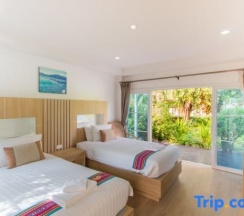 Двухместный полулюкс 2 отдельные кровати в Sangthong Resort