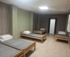 Кровать в общем номере в Резерв