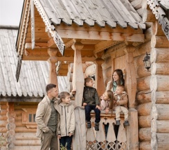 Изба категории студия в Остров