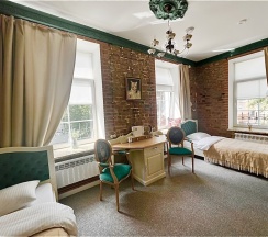Двухместный номер GREEN с 2 односпальными кроватями в Green place