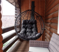 Люкс Скандинавия с собственной террасой и мини кухней. в Bergamo