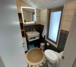 Коттедж с красивым видом из окна в Бали