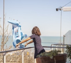 Номер Standard Пентхаус с 2 комнатами с балконом и с видом на море в Residence Sunrise Cesenatico
