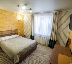 Номер стандарт с 1 двуспальной кроватью в Ергаки