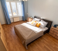 3-комнатные апартаменты улучшенные с балконом для 5 гостей в Степаненков